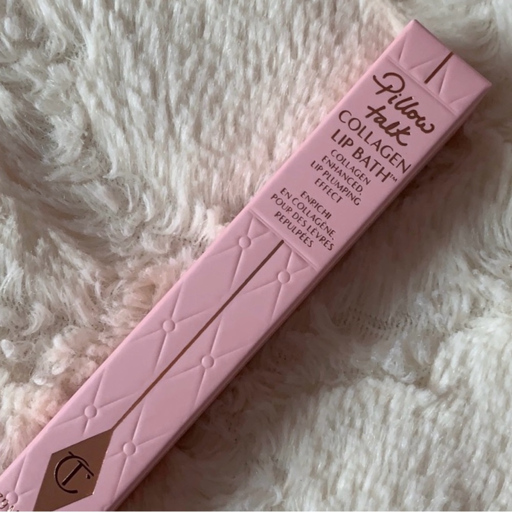 Charlotte Tilbury Pillow Talk Lip Gloss / Collagen Lip Bath - pillow talk fair